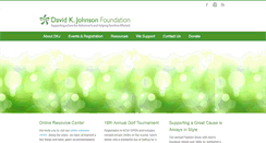Desktop Screenshot of dkjfoundation.org